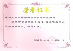 <b>陕西省消防协会理事单位</b>